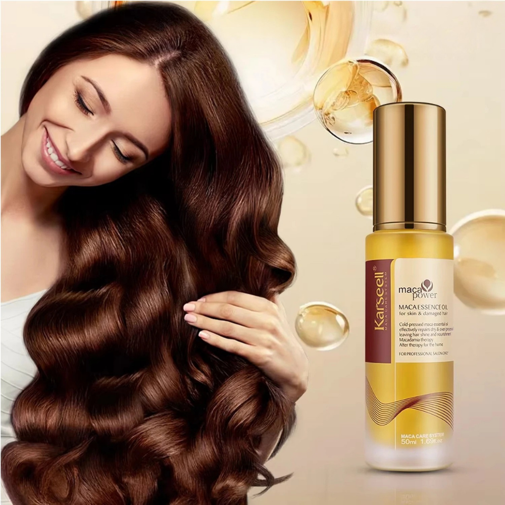 Óleo de Argan Marroquino para Cura Capilar Karseell 50ml