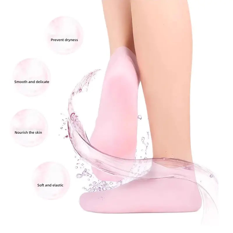 Meias de Gel Hidratantes Anti-Rachaduras