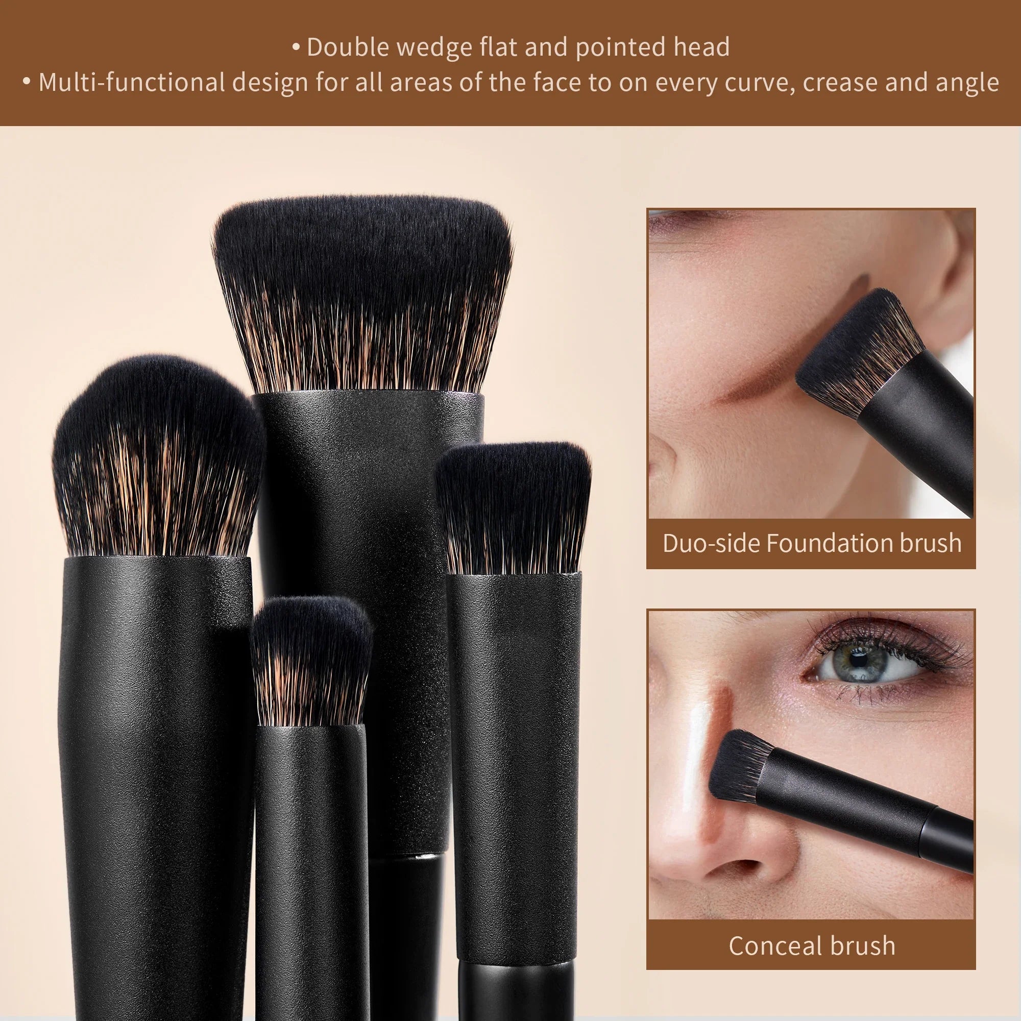 Kit de Pincéis de Maquiagem Diamonds
