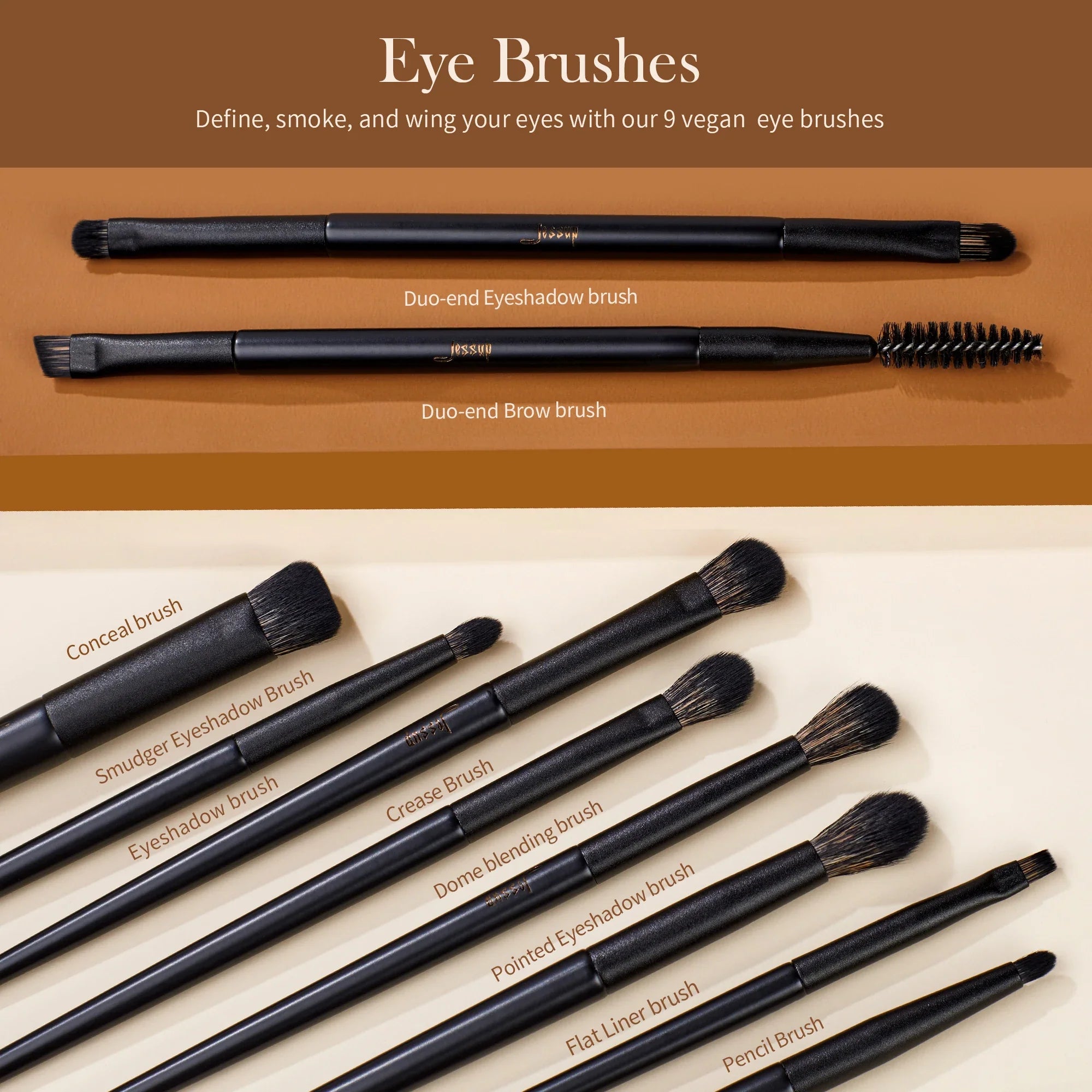 Kit de Pincéis de Maquiagem Diamonds