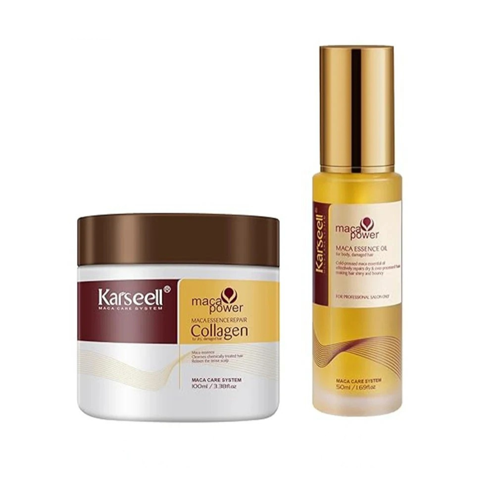 Kit Máscara Capilar Karseell + Óleo de Argan Karseell